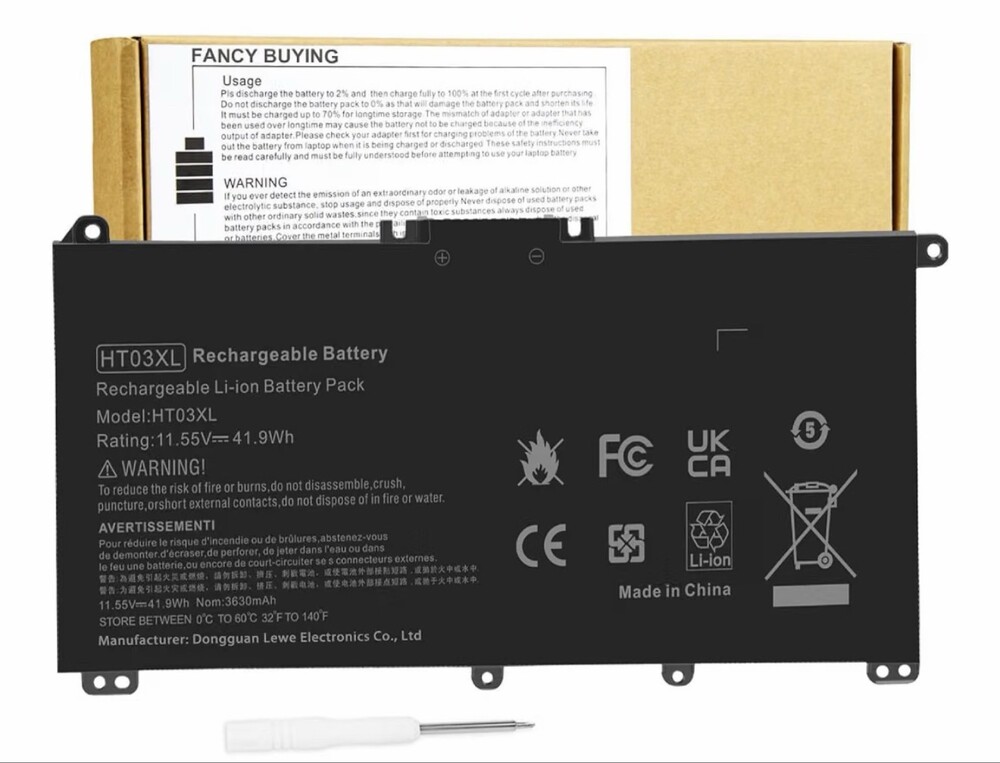 HT03XL Battery for HP Pavilion 14-CE 14-CF 15-CS 15-DA 15-DB 15-DW 15-DY